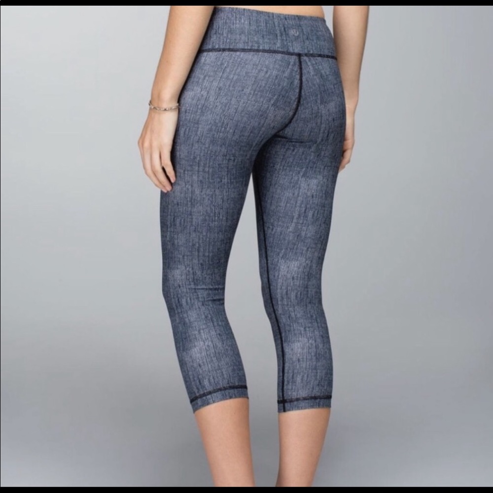 Lululemon Wunder Under Crop Leggings Luxtreme 6